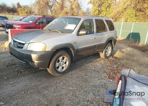 2004 Mazda Tribute Es V6 from USA, damaged, VIN 4F2CZ96124KM17105